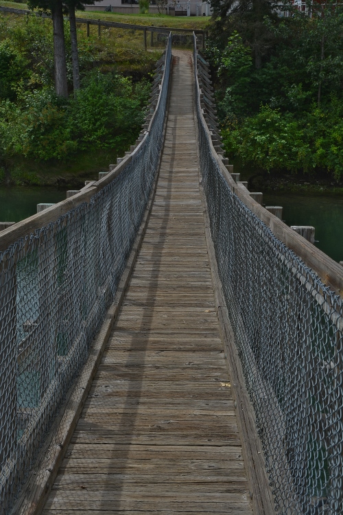 Malakwa suspension bridge
